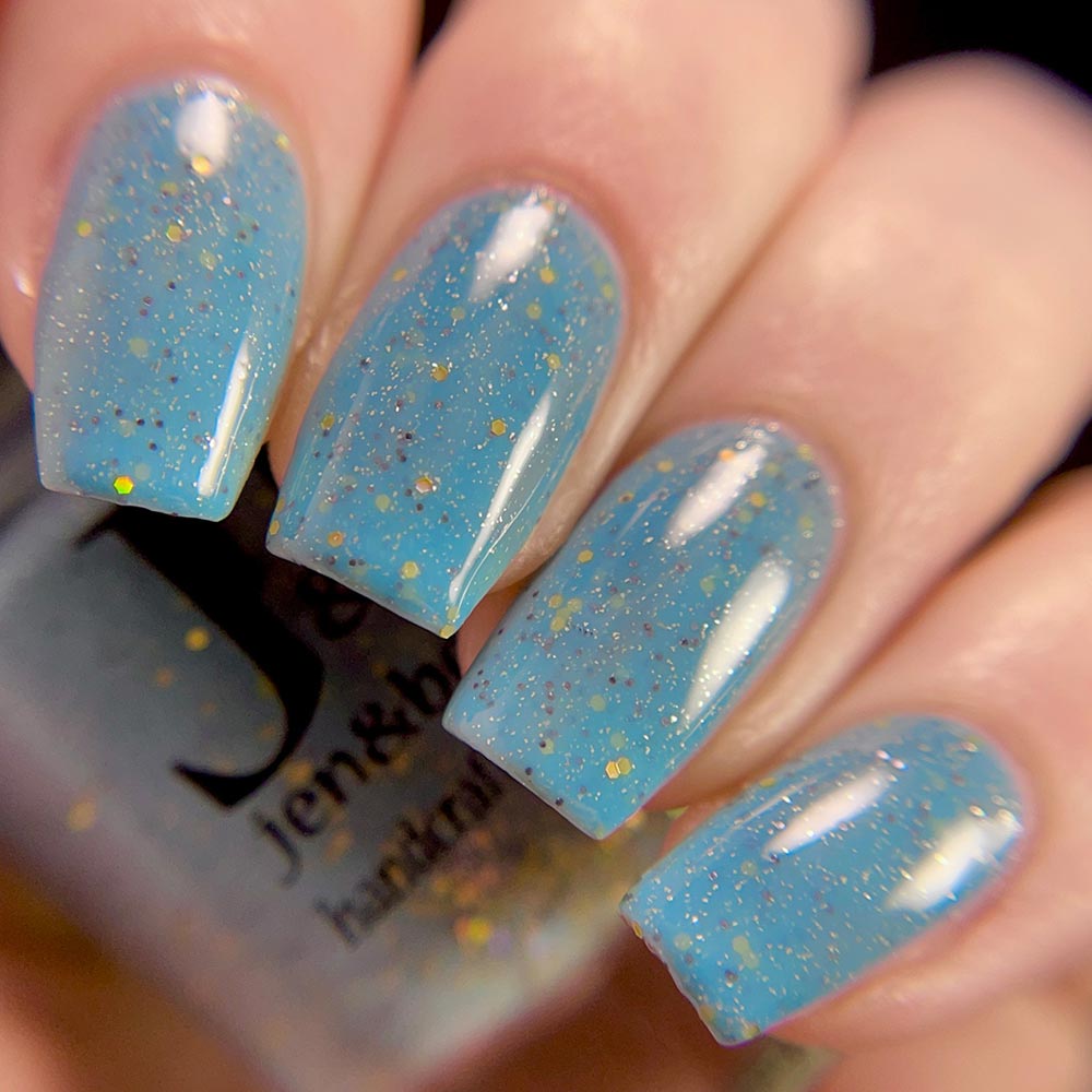 cheer comes the sun - Jen & Berries nail polish