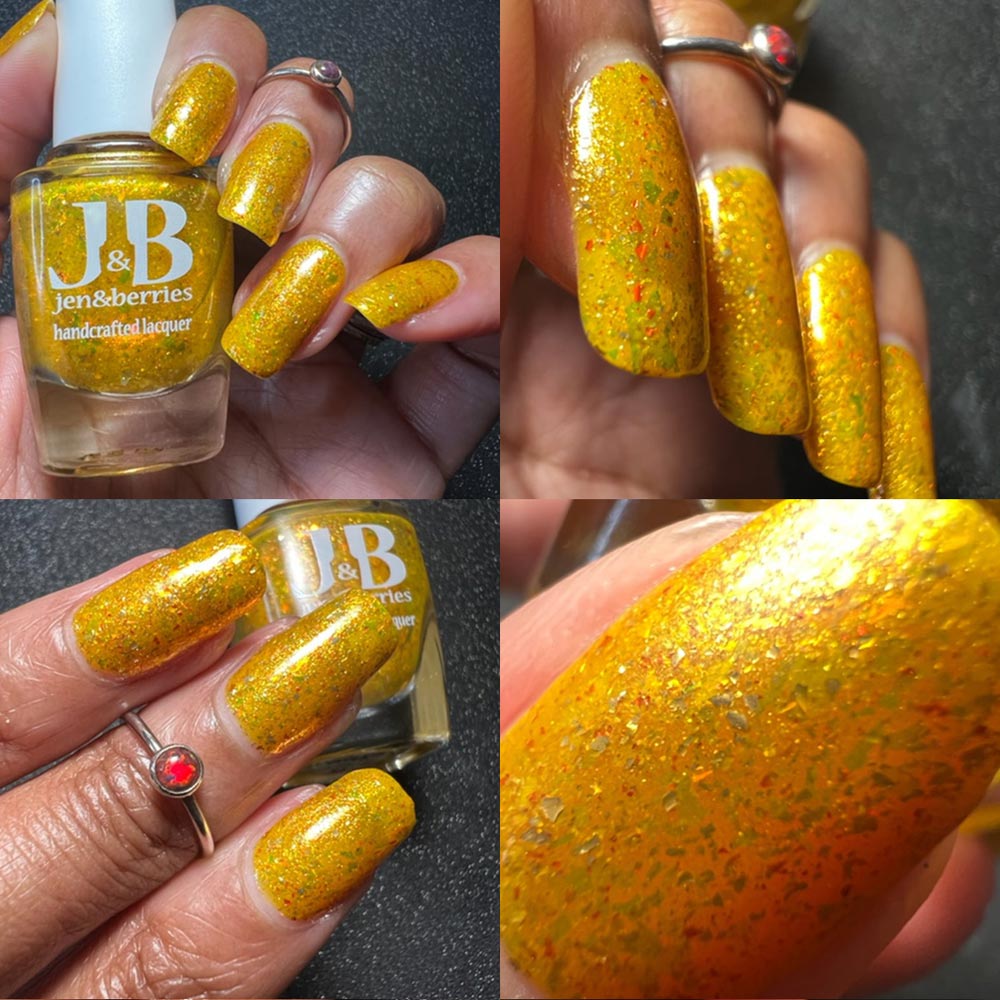 hardcorn punk - Jen & Berries nail polish