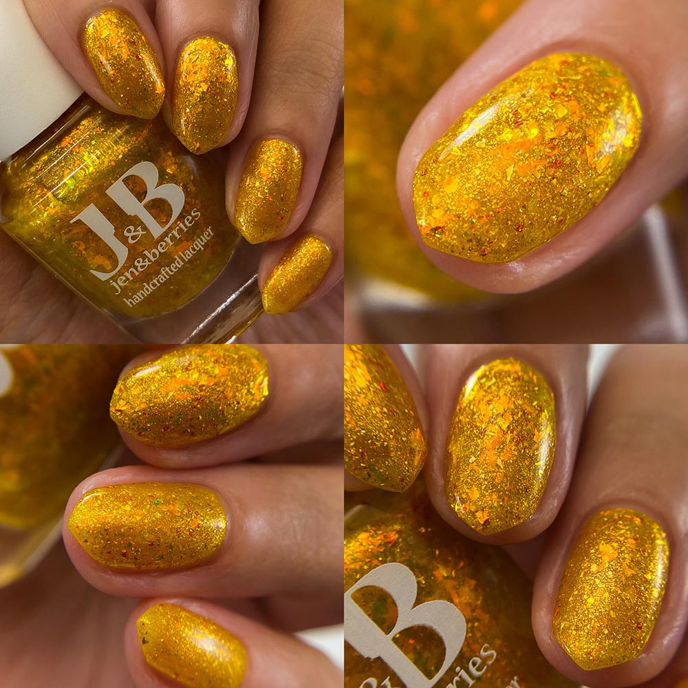 hardcorn punk - Jen & Berries nail polish