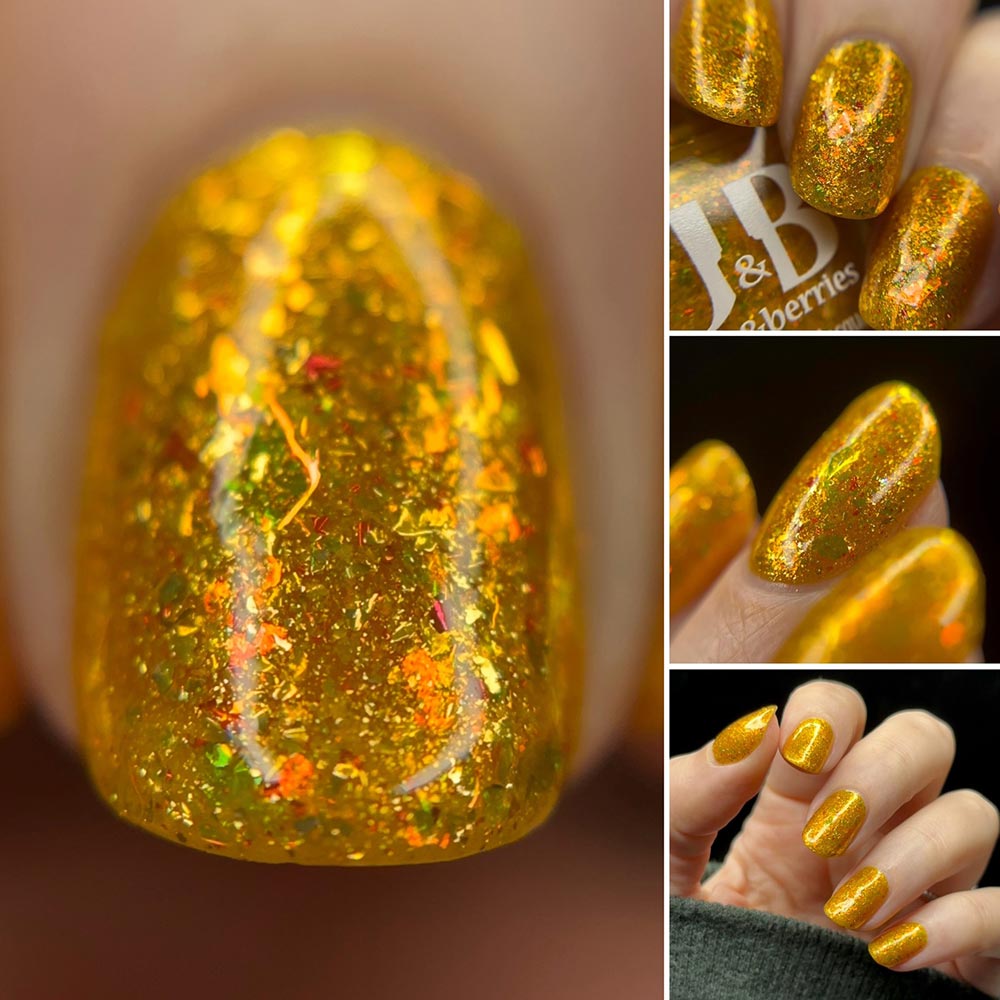 hardcorn punk - Jen & Berries nail polish