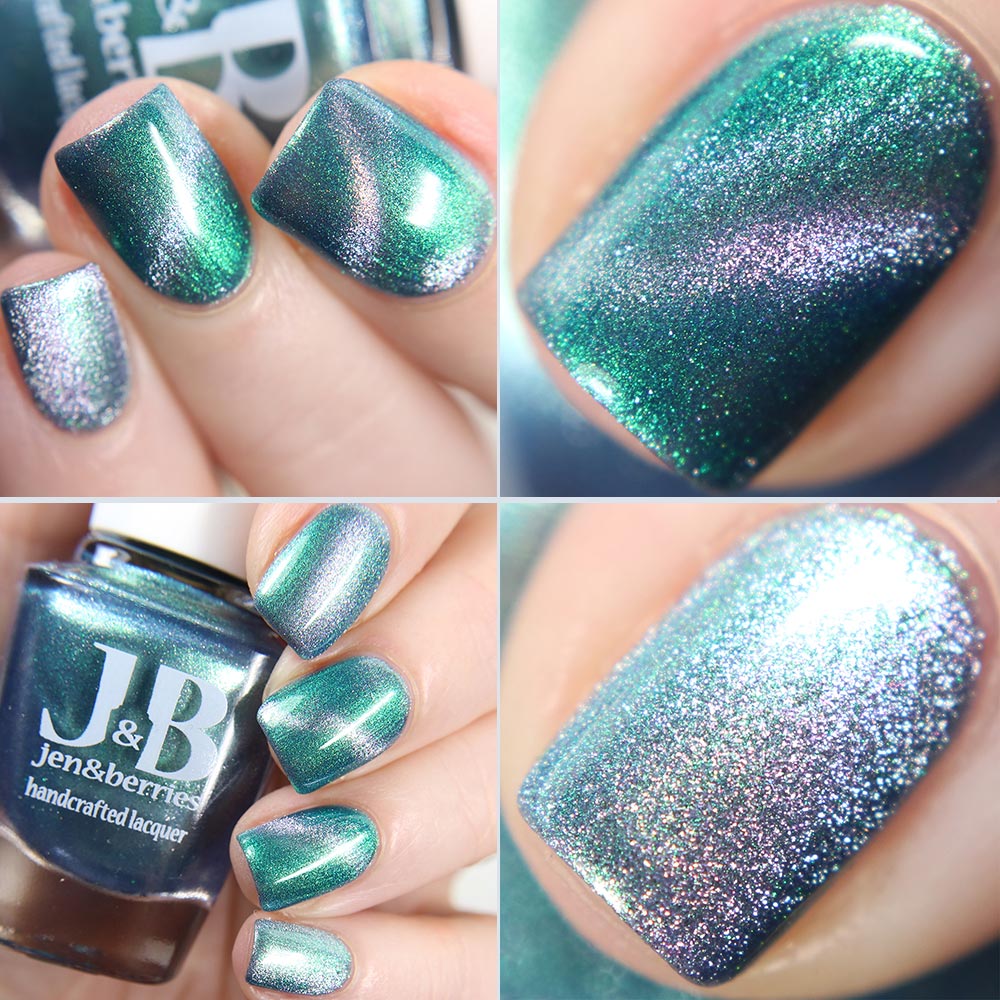 crepuscular rays - Jen & Berries nail polish