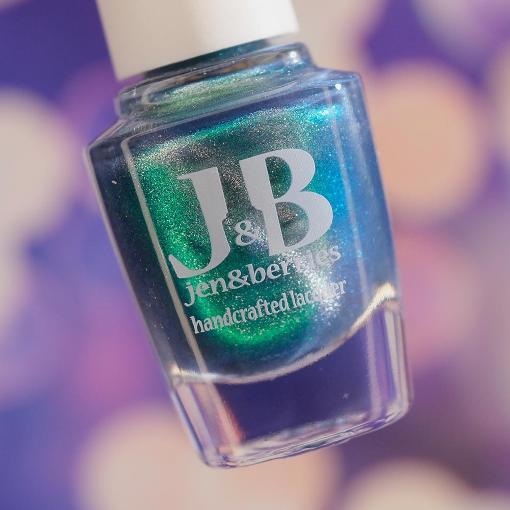 crepuscular rays - Jen & Berries nail polish
