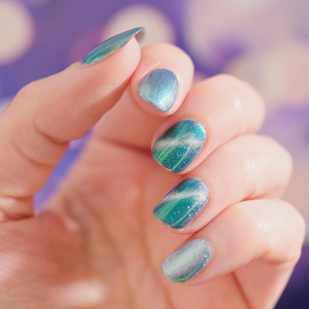 crepuscular rays - Jen & Berries nail polish