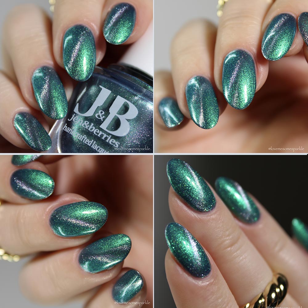 crepuscular rays - Jen & Berries nail polish