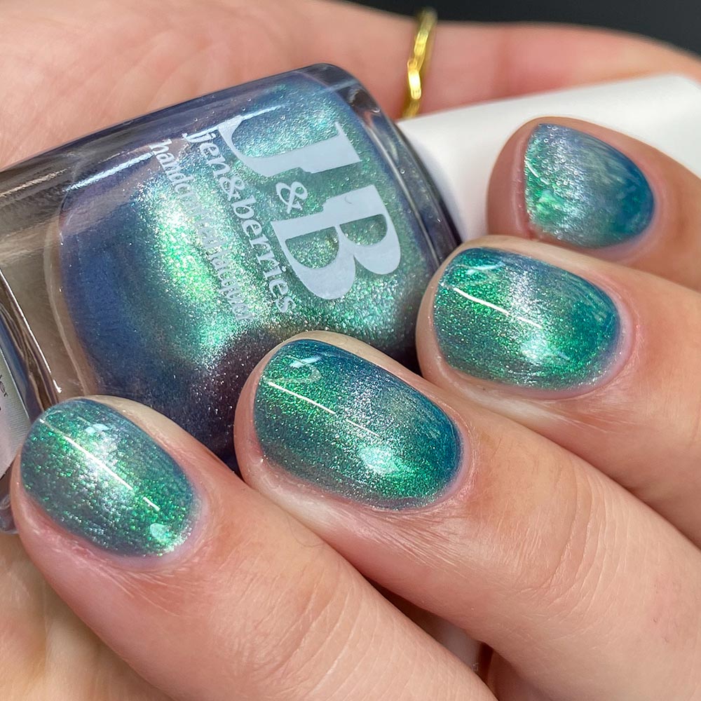 crepuscular rays - Jen & Berries nail polish