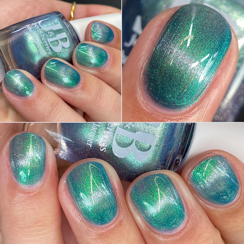 crepuscular rays - Jen & Berries nail polish