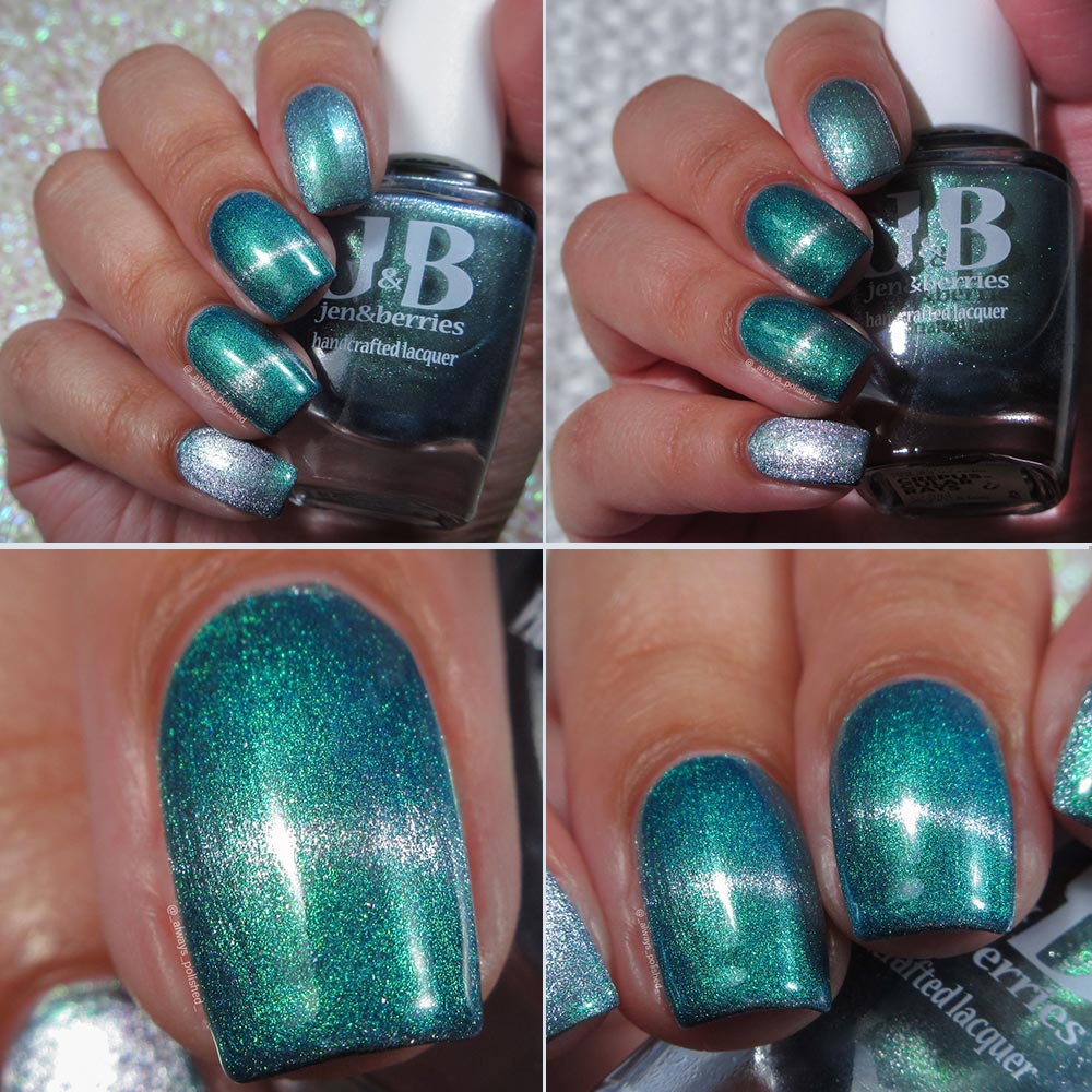 crepuscular rays - Jen & Berries nail polish