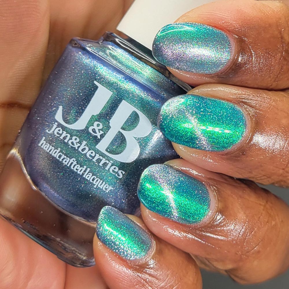 crepuscular rays - Jen & Berries nail polish
