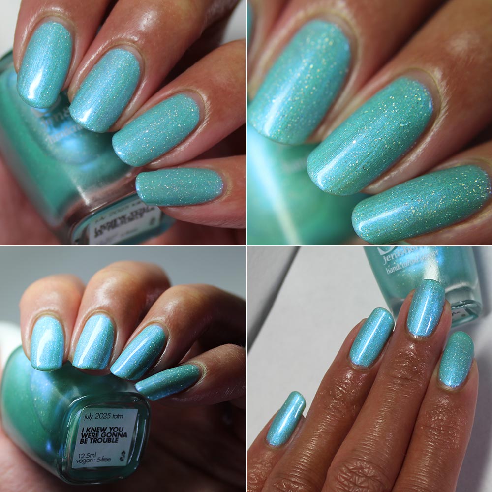 i knew you were gonna be trouble - Jen & Berries nail polish