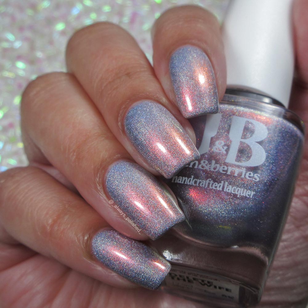 delete the wife - Jen & Berries nail polish