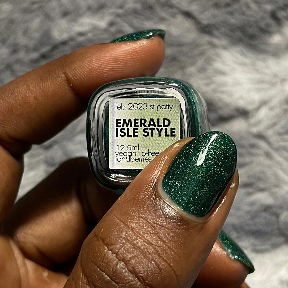 emerald isle style - Jen & Berries nail polish