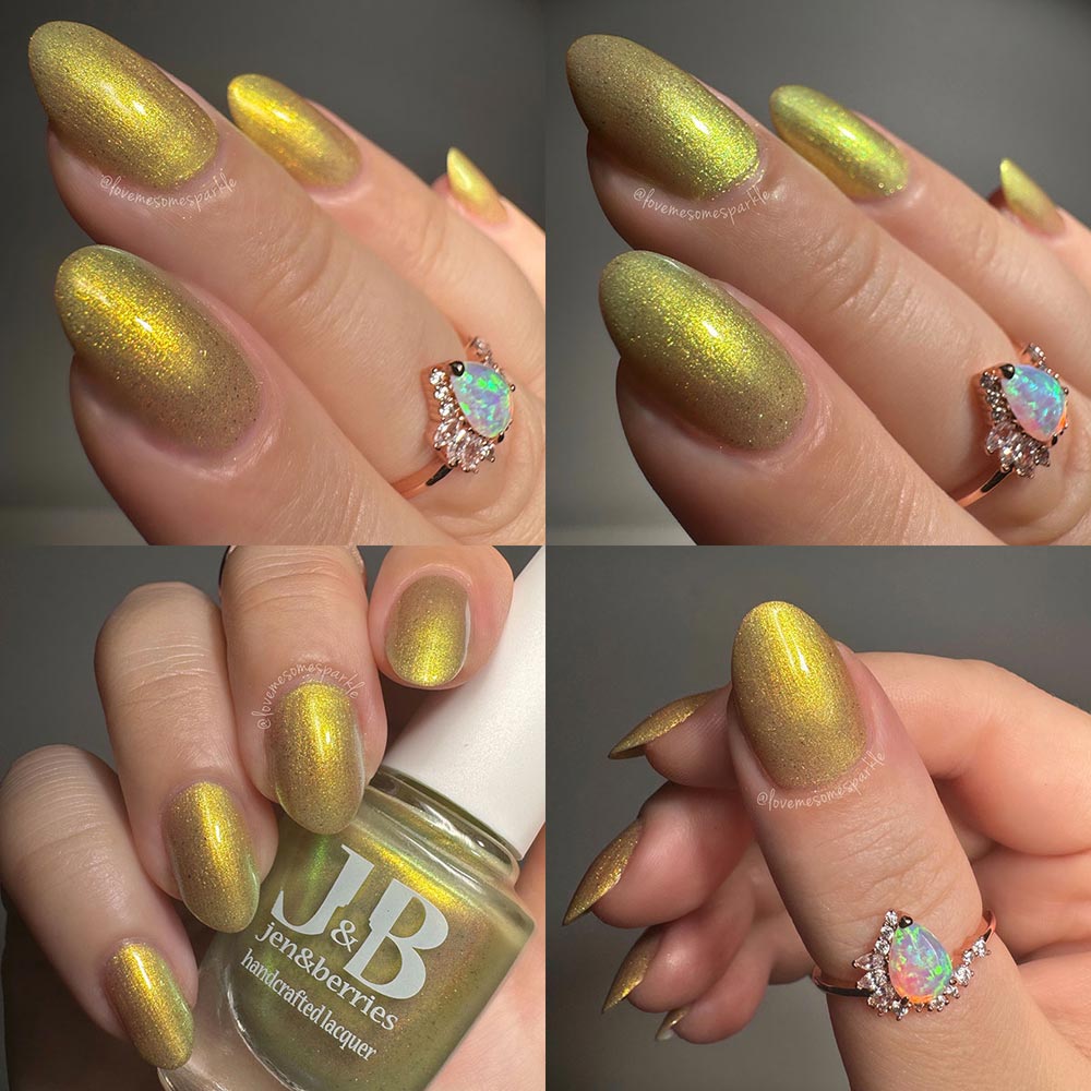 heart of gold - Jen & Berries nail polish