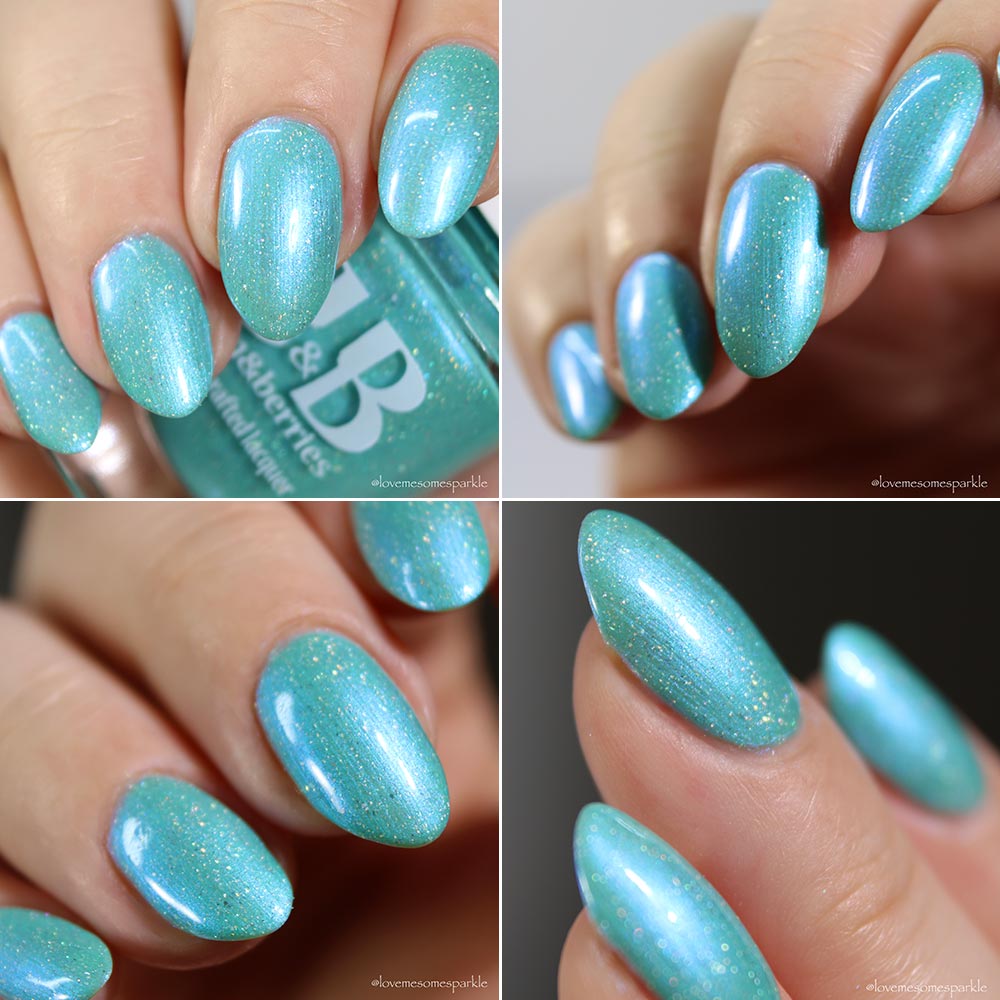 i knew you were gonna be trouble - Jen & Berries nail polish