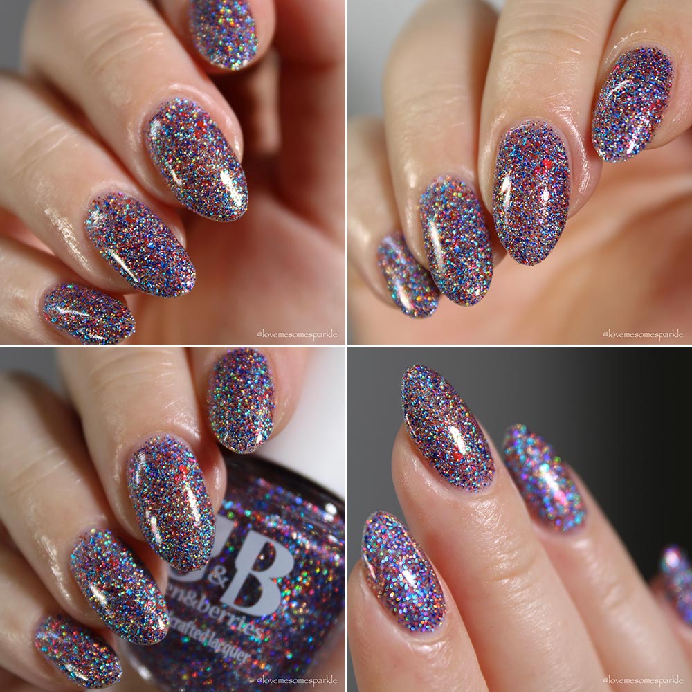 firework blips - Jen & Berries nail polish