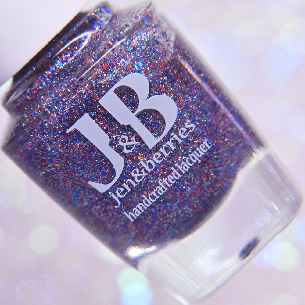 firework blips - Jen & Berries nail polish