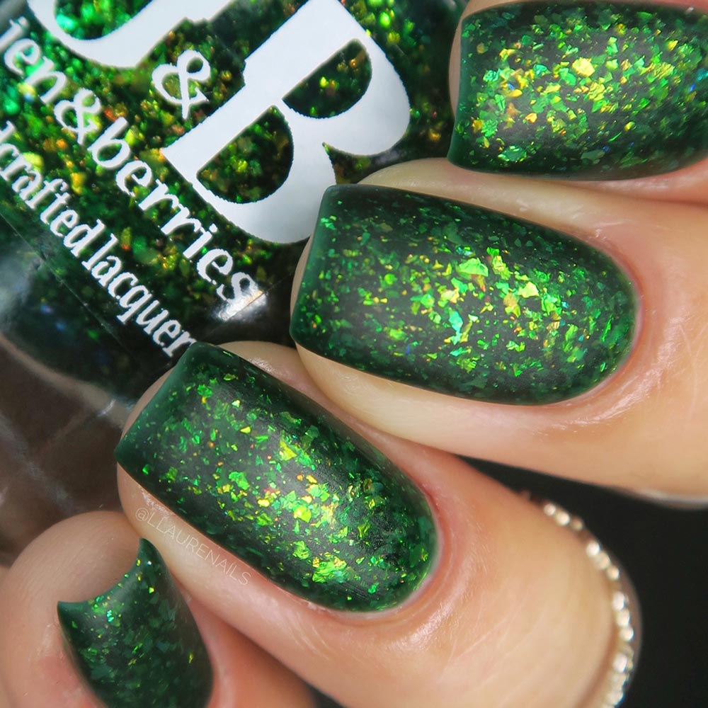 might be a gecko this size - Jen & Berries nail polish