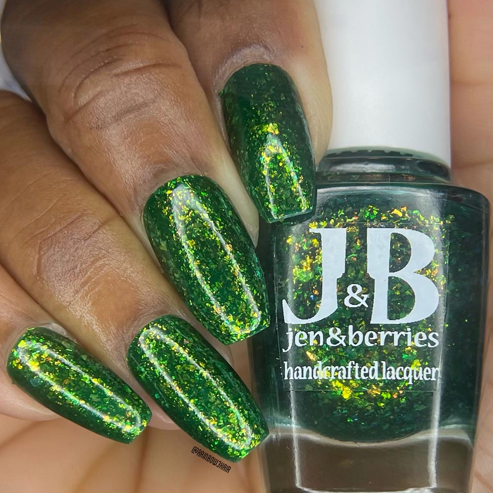 might be a gecko this size - Jen & Berries nail polish