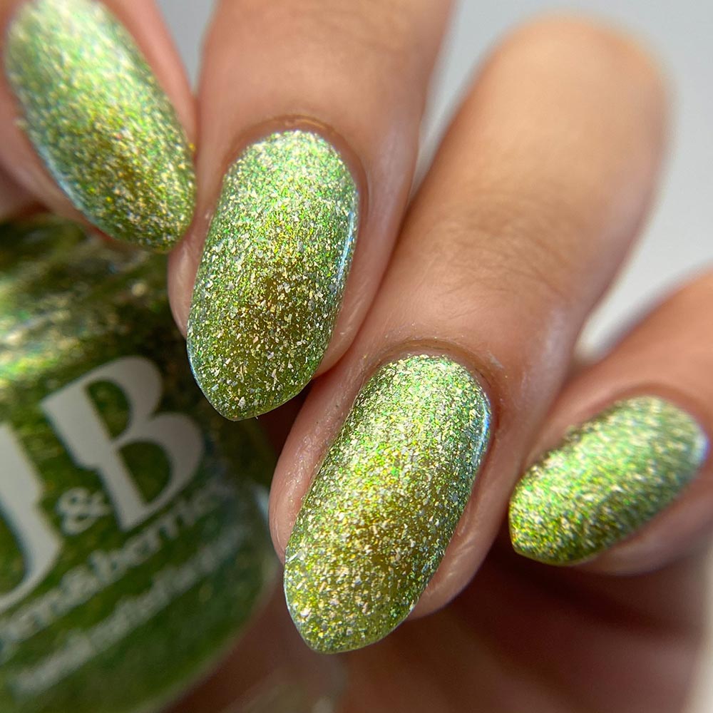 key lime high - Jen & Berries nail polish