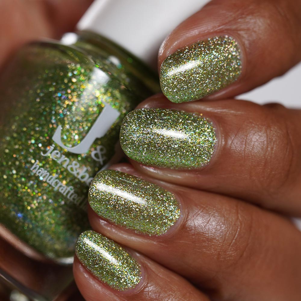 key lime high - Jen & Berries nail polish