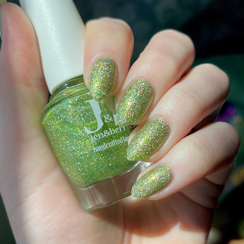 key lime high - Jen & Berries nail polish