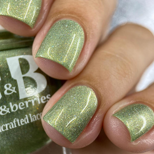 i hear the sound of hellebores - Jen & Berries nail polish