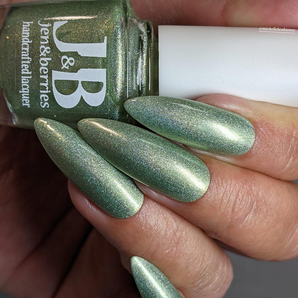 i hear the sound of hellebores - Jen & Berries nail polish