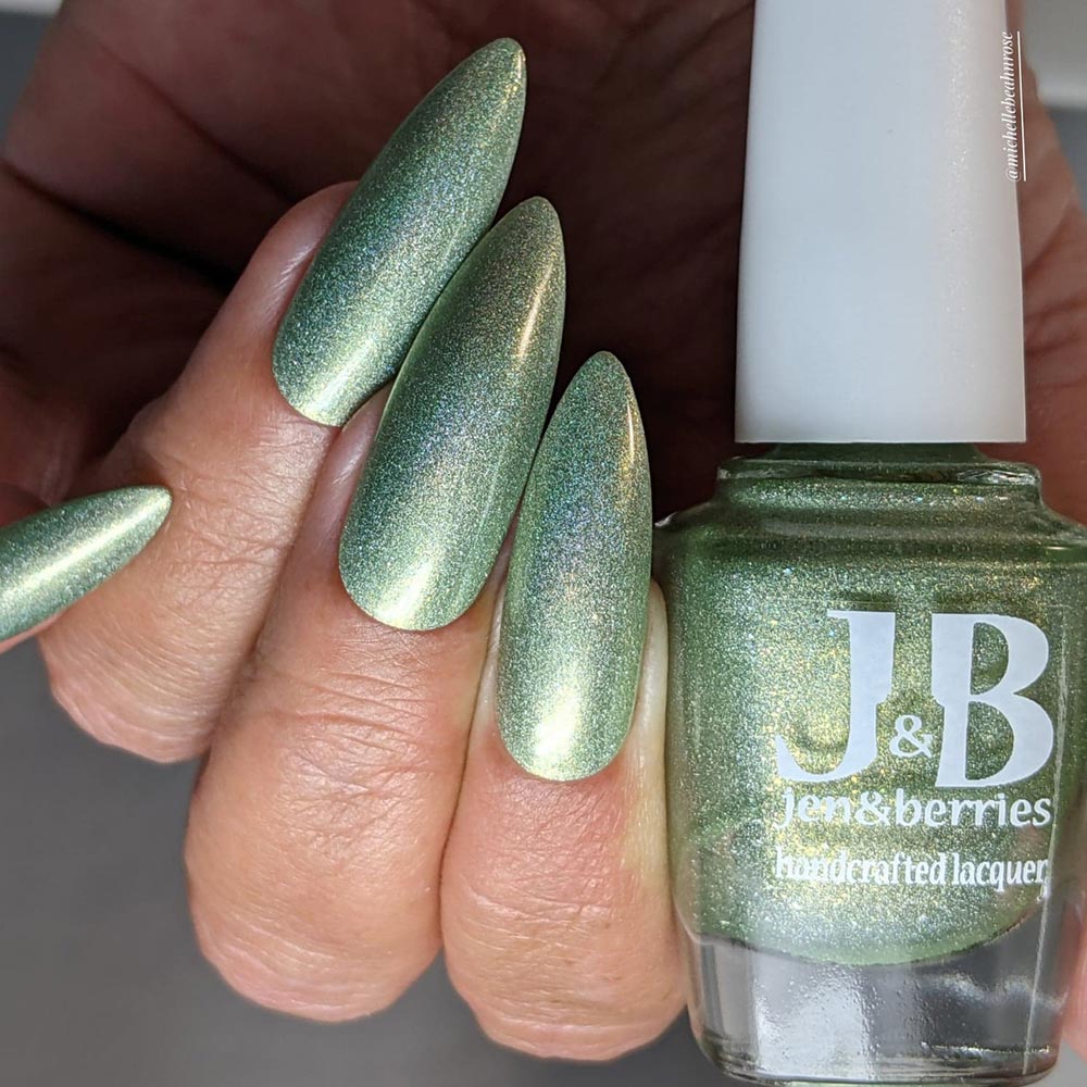 i hear the sound of hellebores - Jen & Berries nail polish