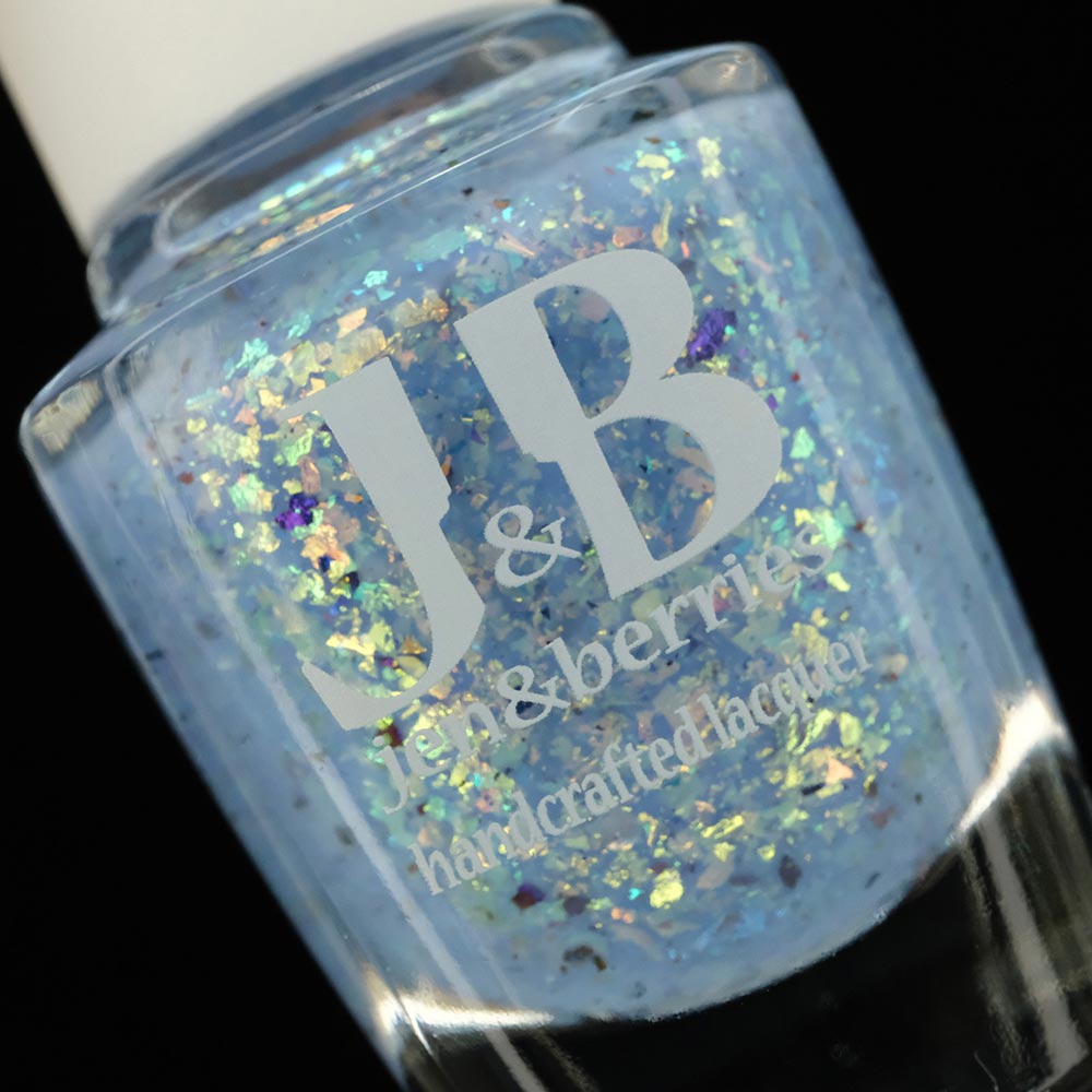 you can't hydrangea - Jen & Berries nail polish