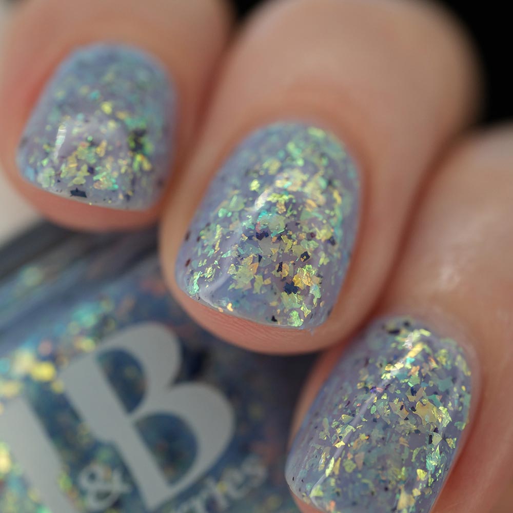 you can't hydrangea - Jen & Berries nail polish