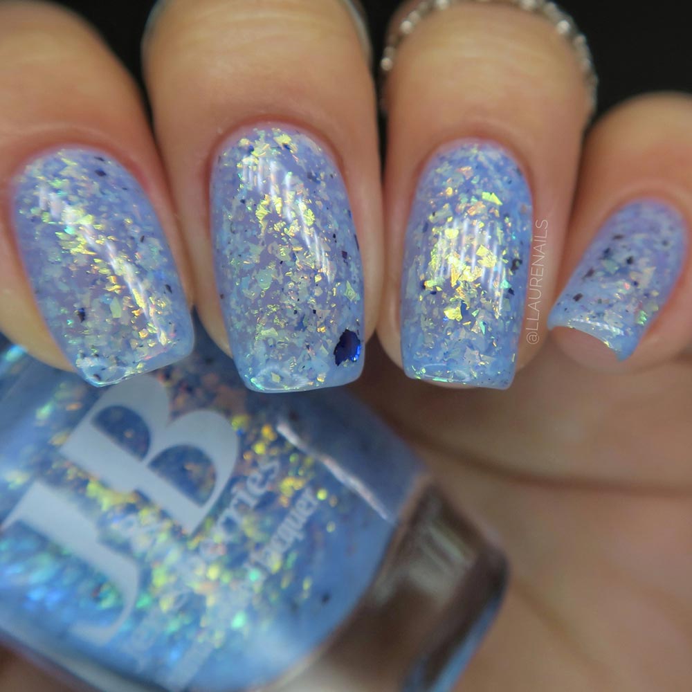 you can't hydrangea - Jen & Berries nail polish