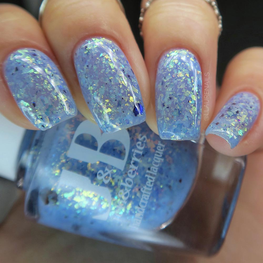 you can't hydrangea - Jen & Berries nail polish