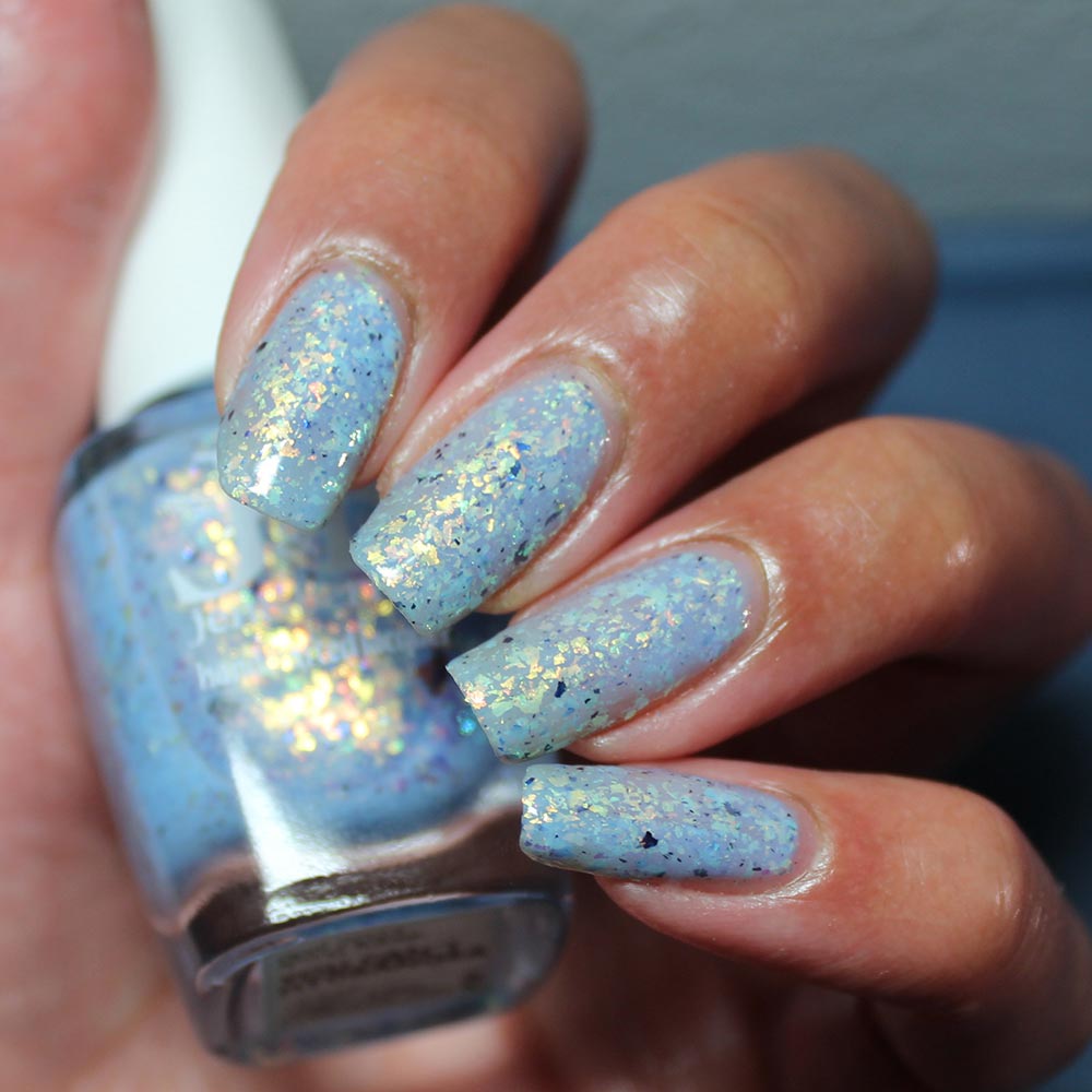 you can't hydrangea - Jen & Berries nail polish