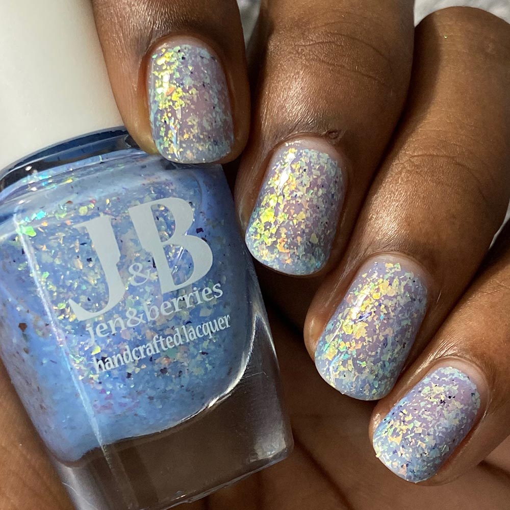 you can't hydrangea - Jen & Berries nail polish
