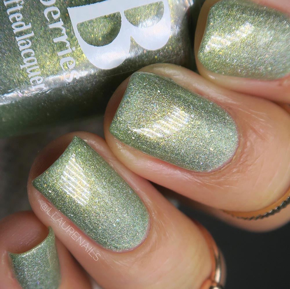 i hear the sound of hellebores - Jen & Berries nail polish