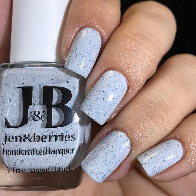 ice stormed the castle - Jen & Berries nail polish