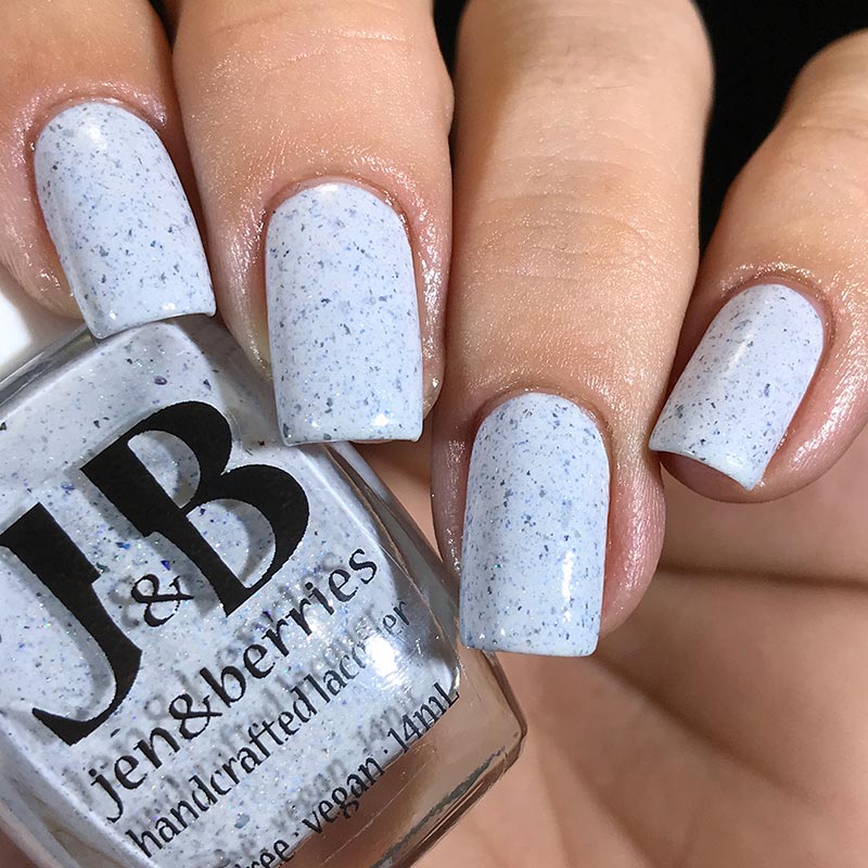 ice stormed the castle - Jen & Berries nail polish