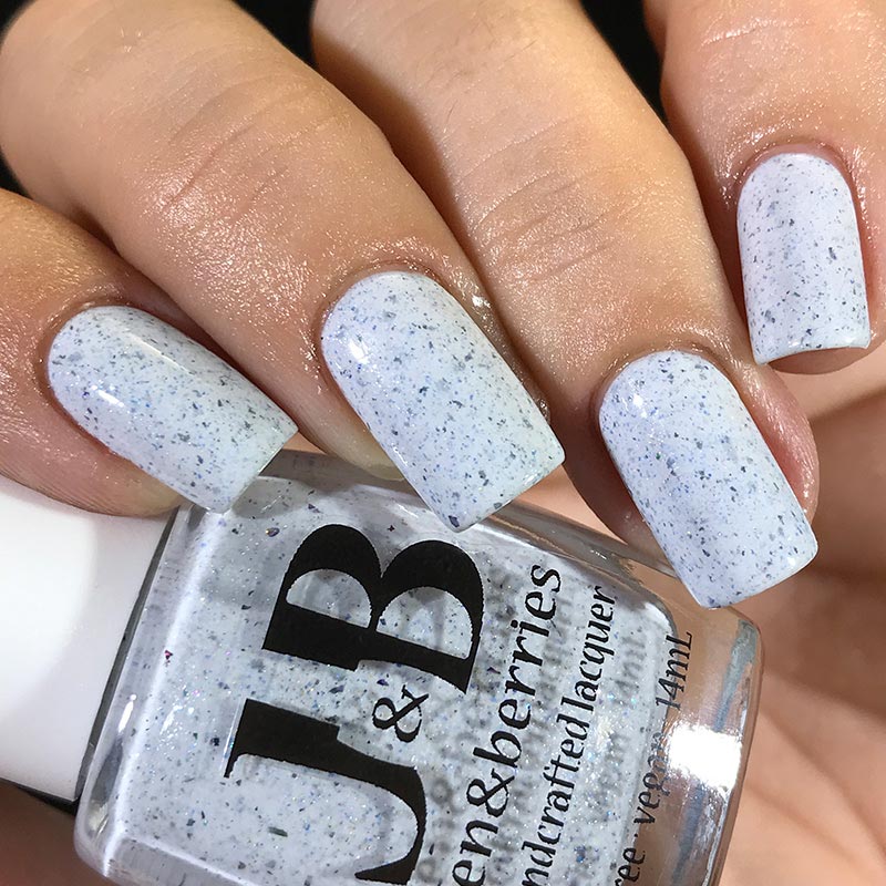 ice stormed the castle - Jen & Berries nail polish