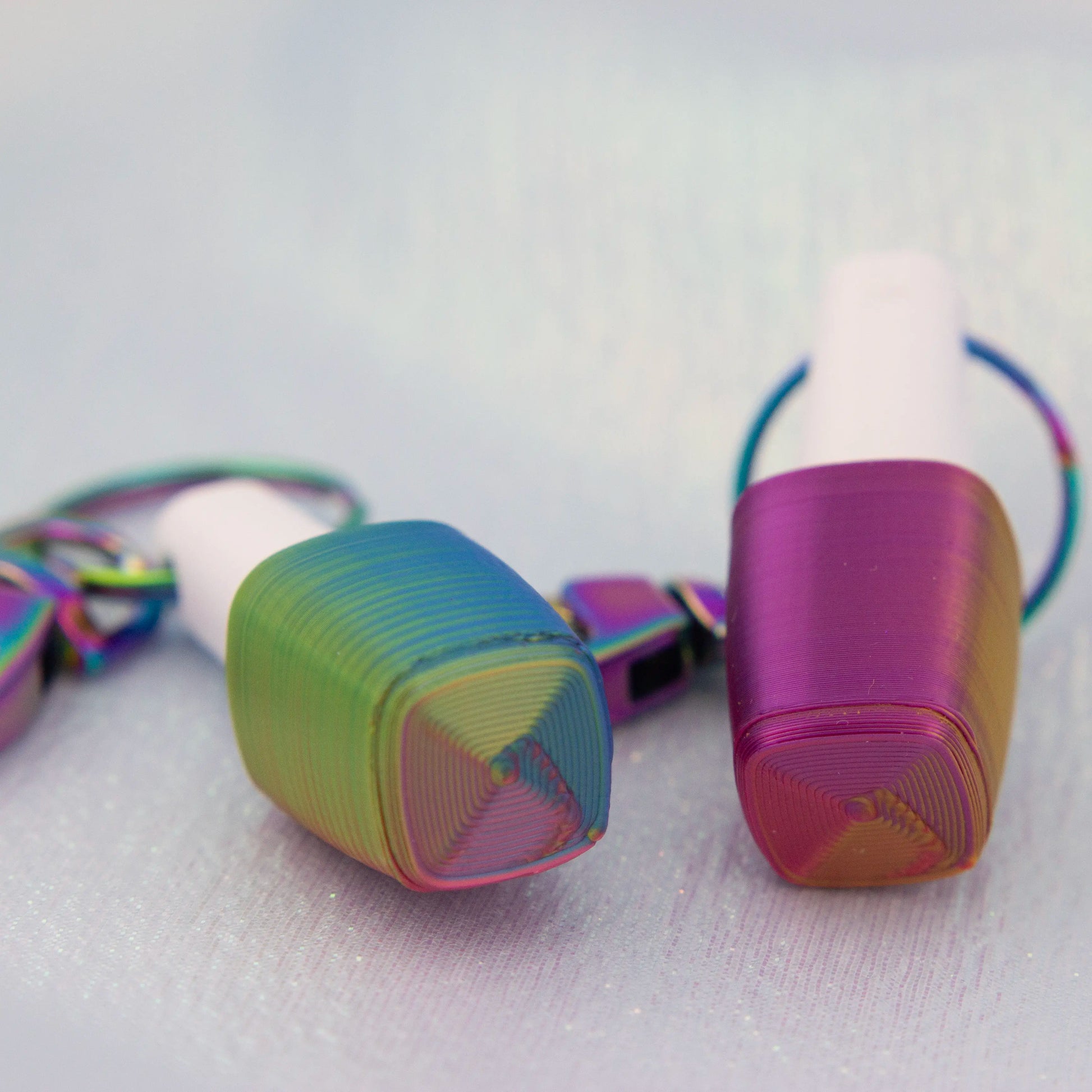 j&b bottle keychains - Jen & Berries nail polish