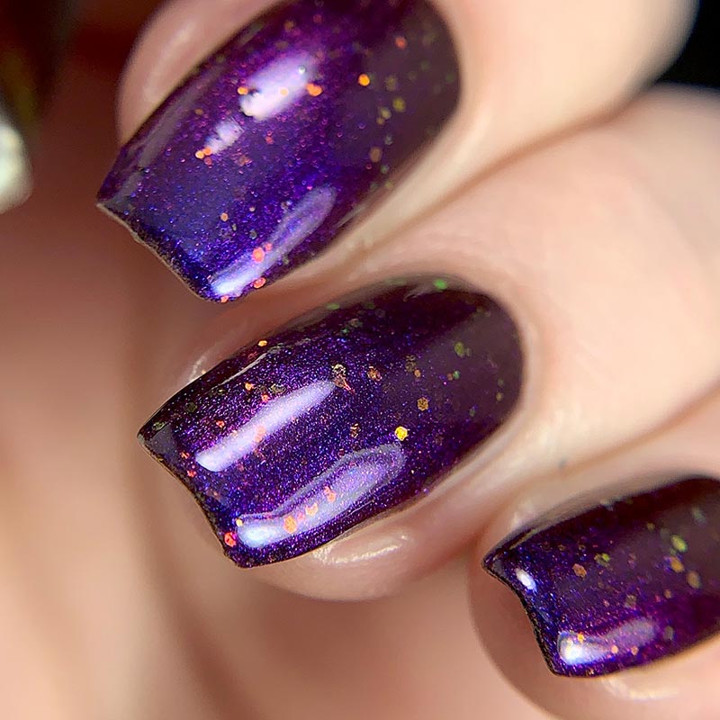 deviled eggplant - Jen & Berries nail polish