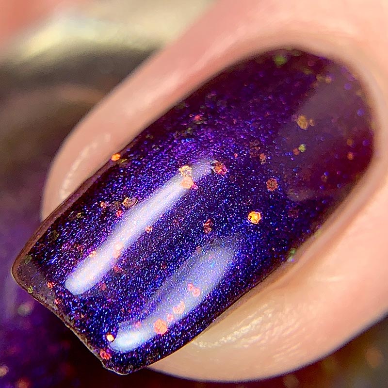 deviled eggplant - Jen & Berries nail polish