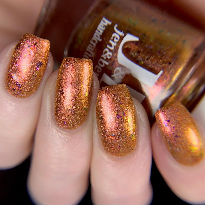 can't we just squash this? - Jen & Berries nail polish