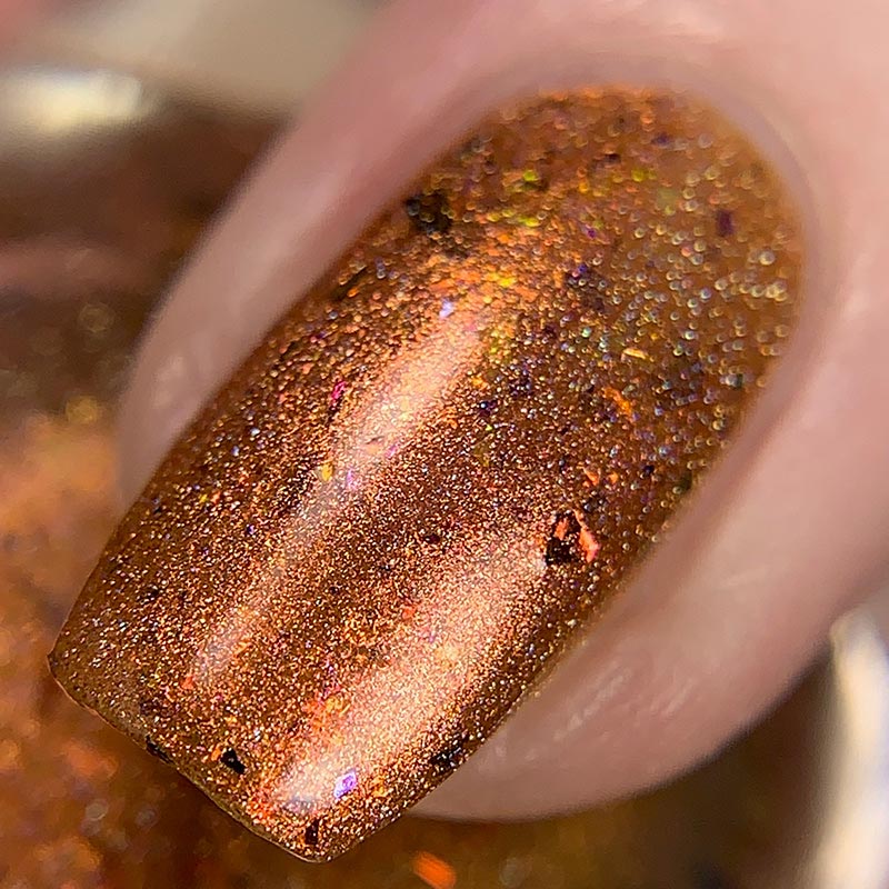 can't we just squash this? - Jen & Berries nail polish