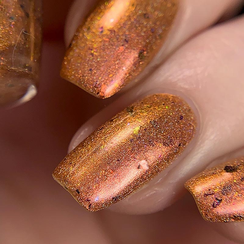 can't we just squash this? - Jen & Berries nail polish