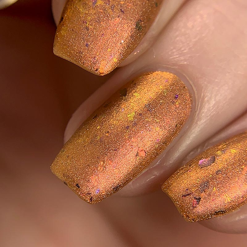 can't we just squash this? - Jen & Berries nail polish
