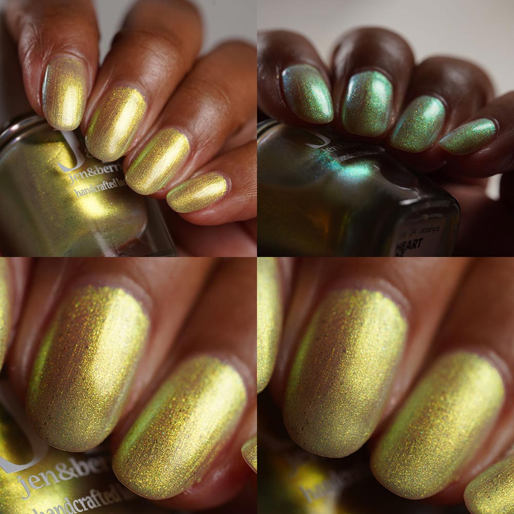 heart of gold - Jen & Berries nail polish