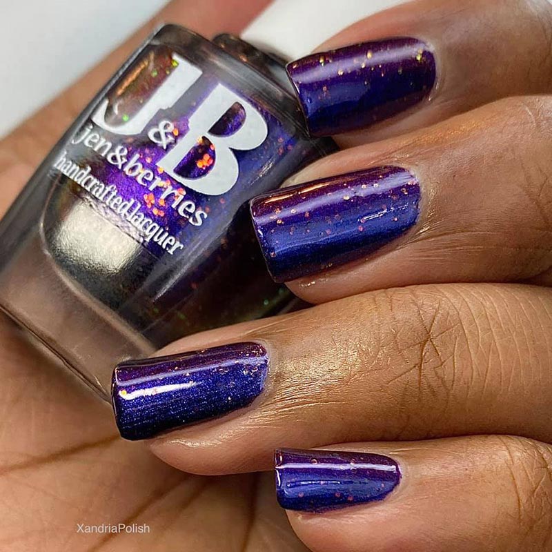 deviled eggplant - Jen & Berries nail polish