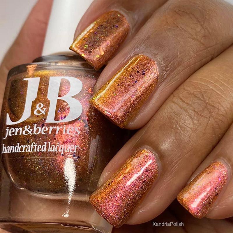 can't we just squash this? - Jen & Berries nail polish