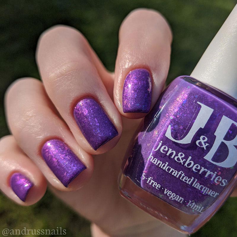 lilac arches - Jen & Berries nail polish