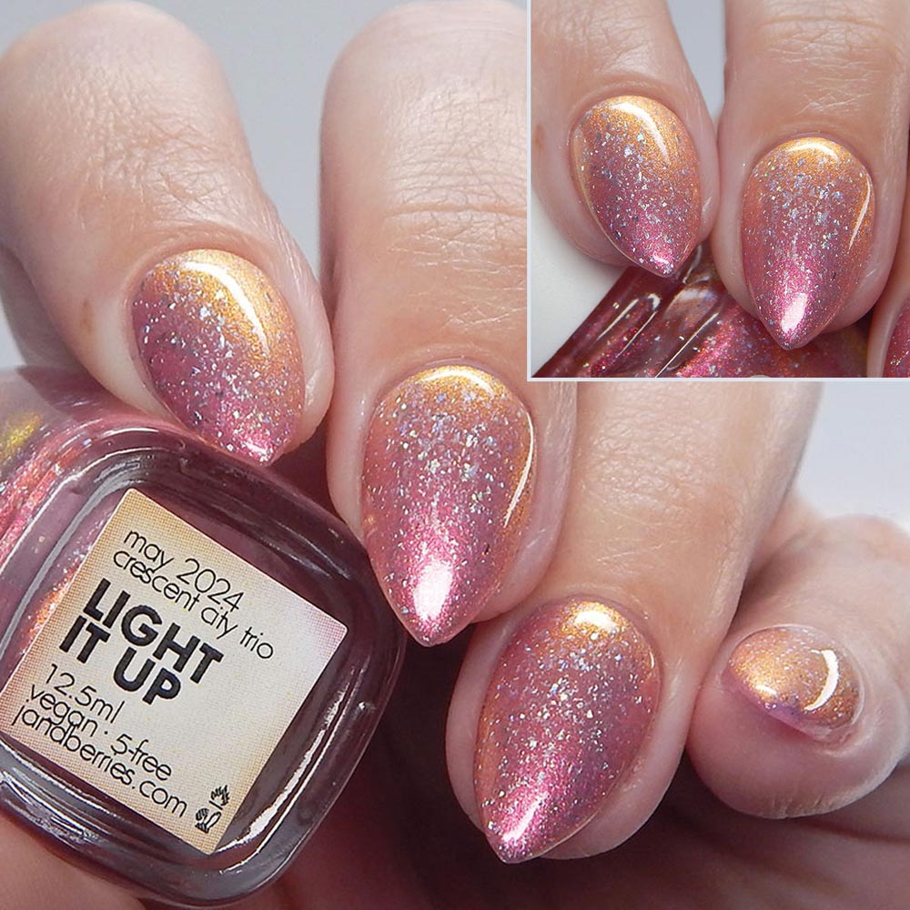 light it up - Jen & Berries nail polish