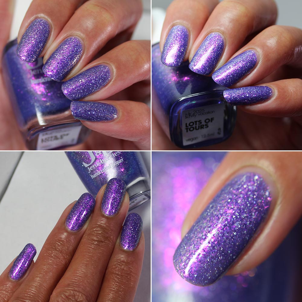 lots of tours - Jen & Berries nail polish